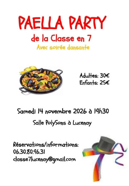Soirée dansante de la 7