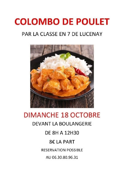 Poulet colombo