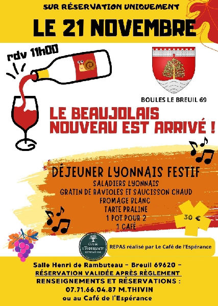 Beaujolais Nouveau
