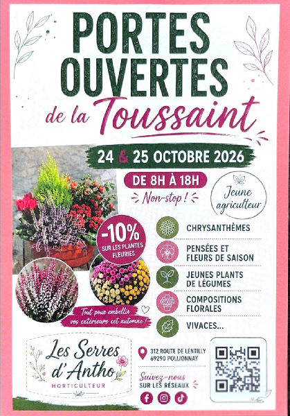 Portes ouvertes - Les serres d'Antho