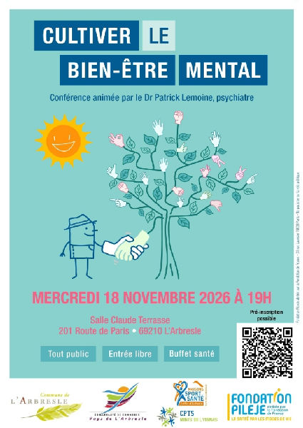 Conférence - Cultiver le bien-être mental