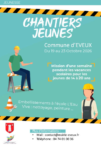 Chantiers jeunes à Eveux