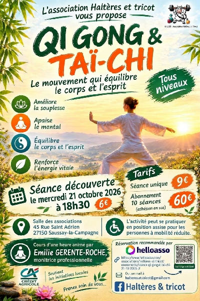Séance découverte QI GONG et TAÏ CHI