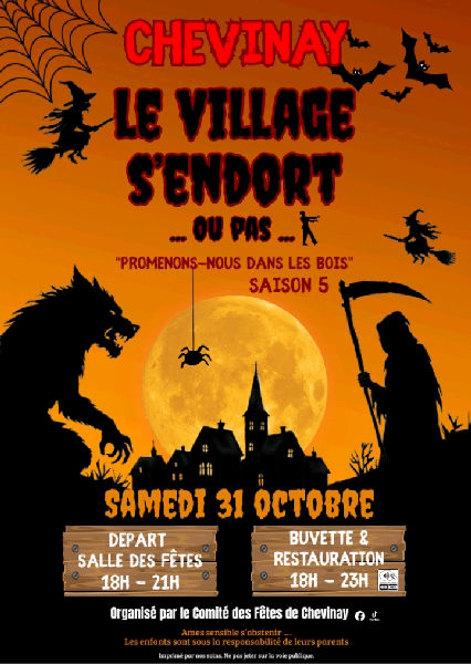 🎃 Le village s'endort... Ou pas ! 🎃
