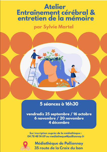 Atelier : entraînement cérébral & entretien de la mémoire 
