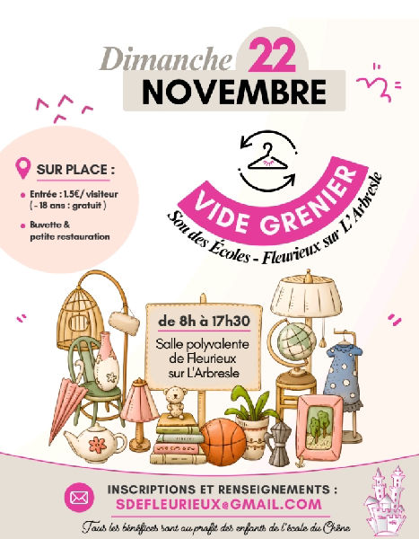 Vide grenier du sou des écoles