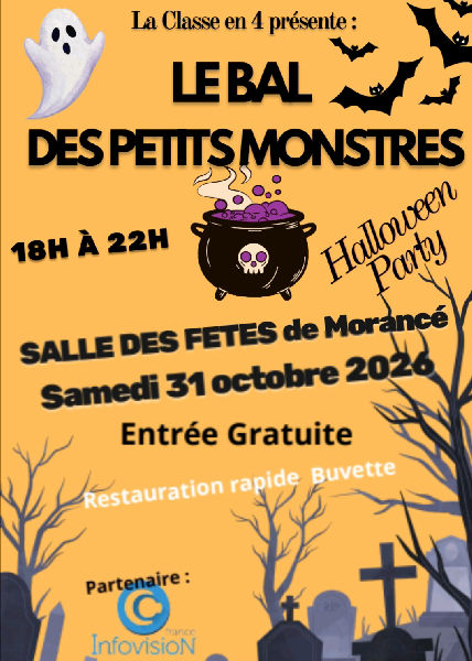 Halloween - Bal des petits monstres