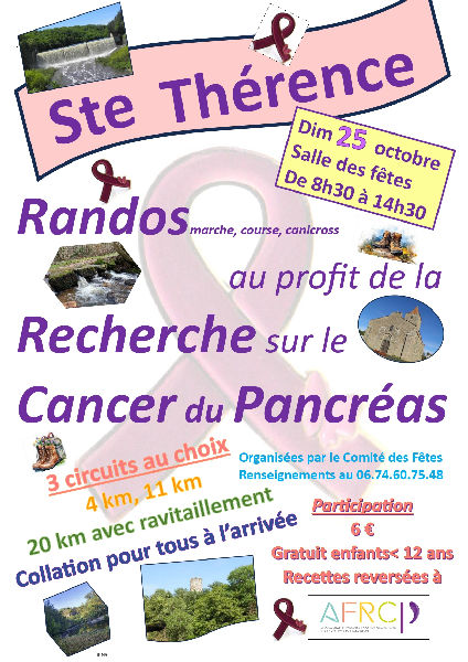 Randonnées au profit de la recherche médicale 
