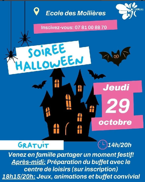 Soirée Halloween de la MJC - centre social