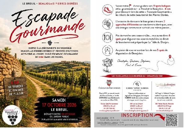 Escapade gourmande