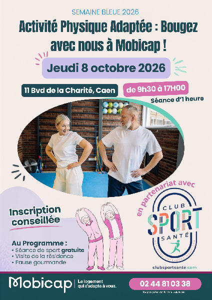 Bougez avec nous à Mobicap ! Activité Physique Adapté