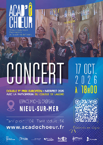 Concert Acad’ÔChœur — Réenchanter le monde