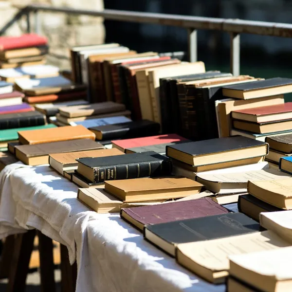 Grand marché aux livres