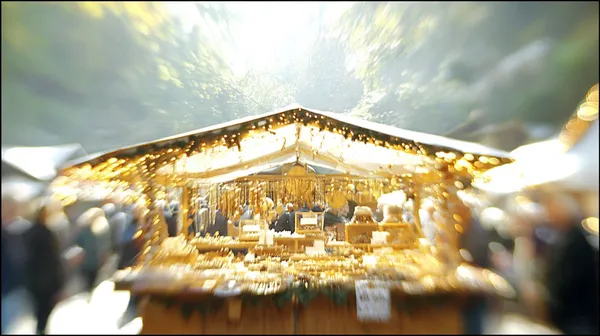 Animation du marché de Noël de Guéret