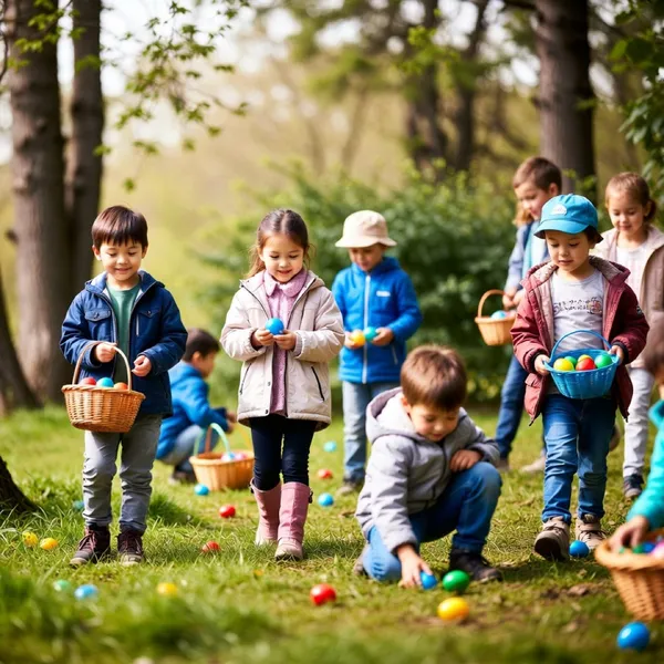 Chasse aux oeufs à Coubon