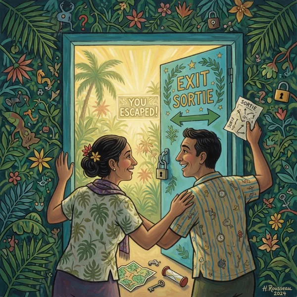 Escape-Game : Chez Jeanne et Pimprenelle