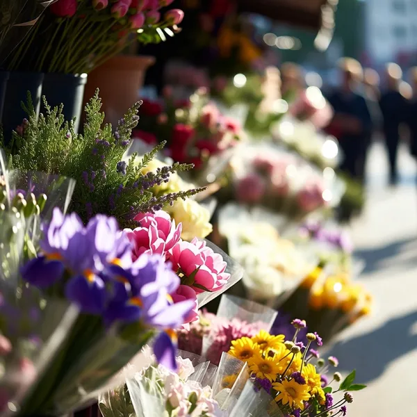 Marché aux fleurs