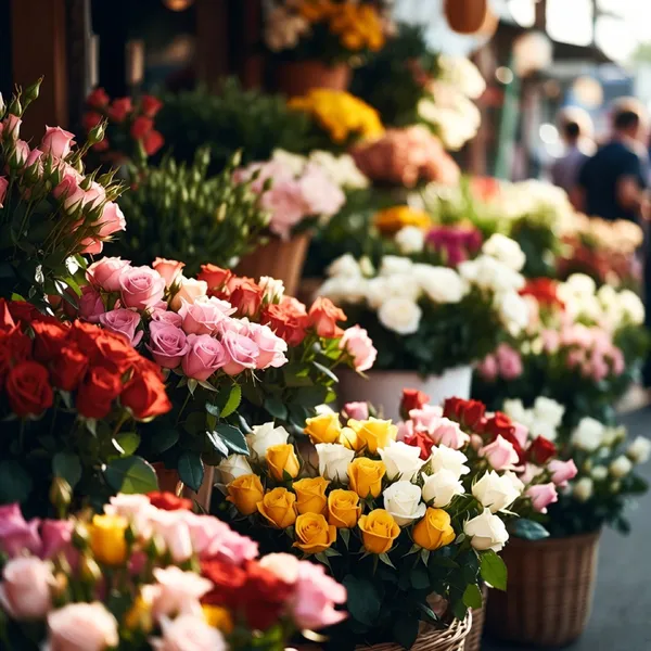 Marché aux fleurs