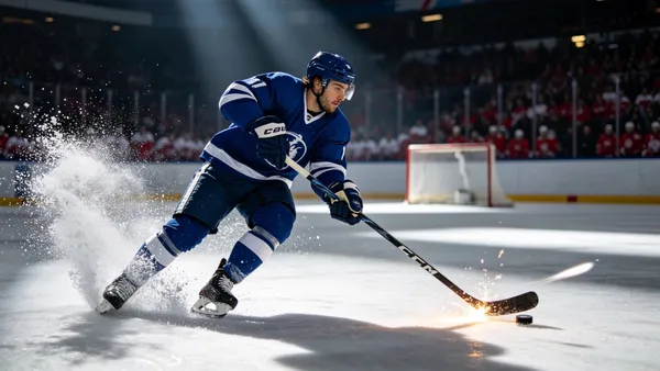 Découverte du hockey sur glace