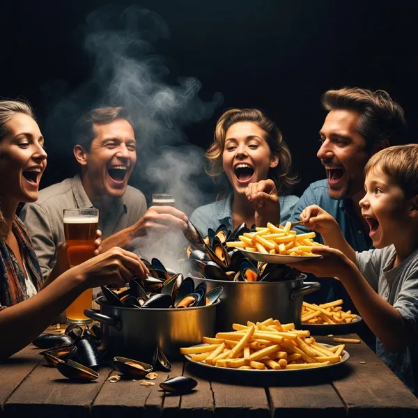 Soirée Moules Frites - Guinguette de Vioreau