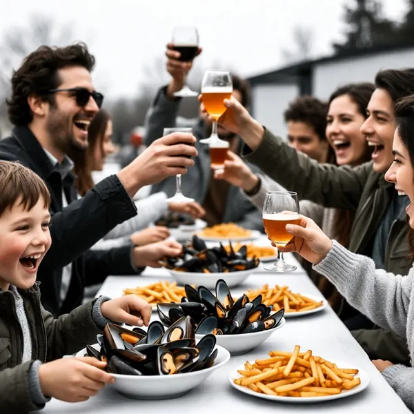 Soirée moules frites