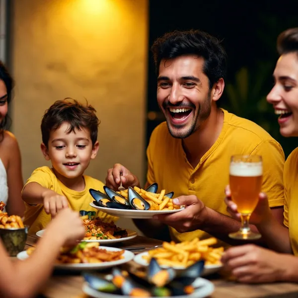 SOIRÉE MOULES FRITES ET DJ DUO PARTY MIX