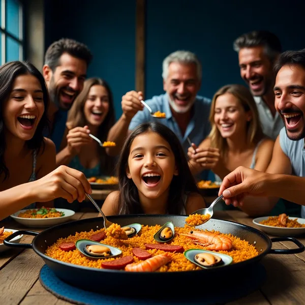 Paella géante et soirée dansante