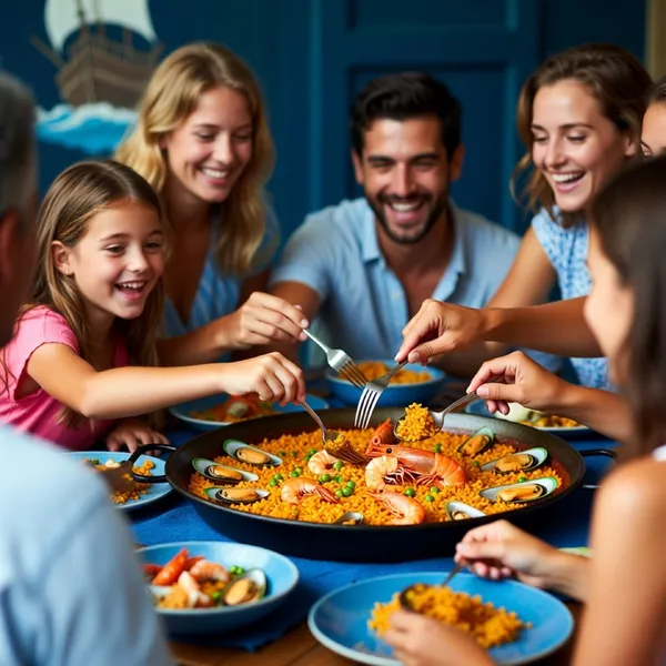 Soirée Paella avec Chez Pom Pom
