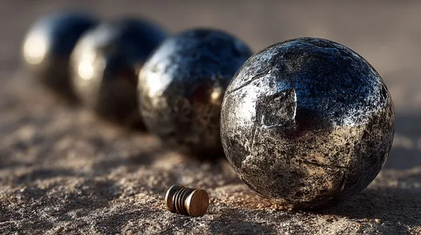 Concours de pétanque à Dolus