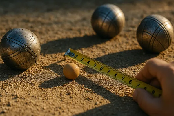 Concours de pétanque en doublette