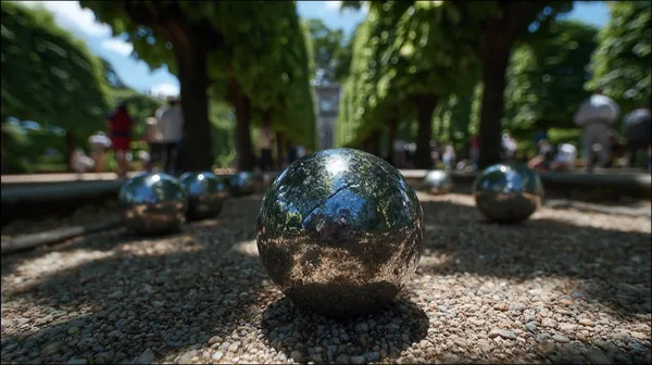 Concours de pétanque