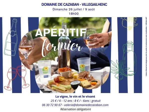 APÉRITIF FERMIER : LA VIGNE, LE VIN ET LE VIVANT