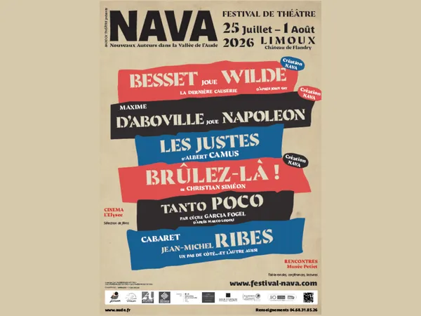 NAVA 2026 - RENCONTRES : LE RIRE DE RÉSISTANCE