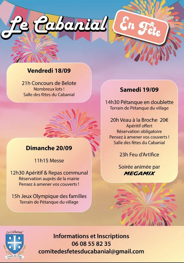LE CABANIAL EN FÊTE !