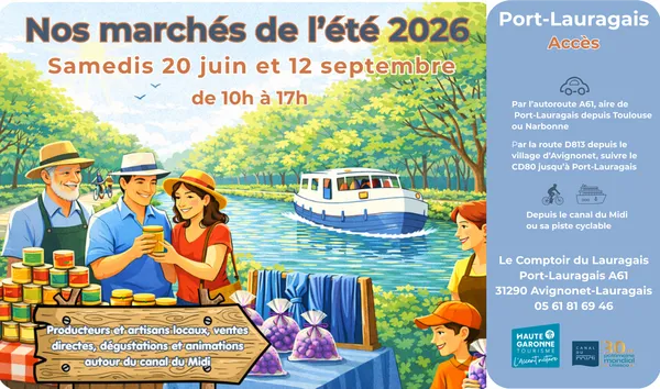 LE PETIT MARCHÉ DE PORT-LAURAGAIS