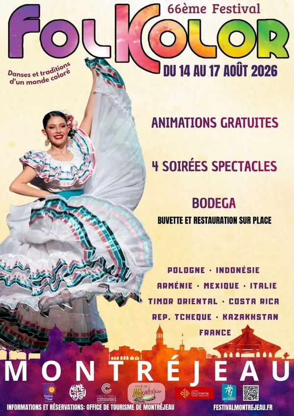 66ÈME EDITION FOLKOLOR - FESTIVAL MONDIAL DE FOLKLORE