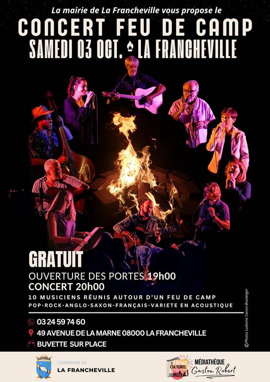 Concert feu de camp