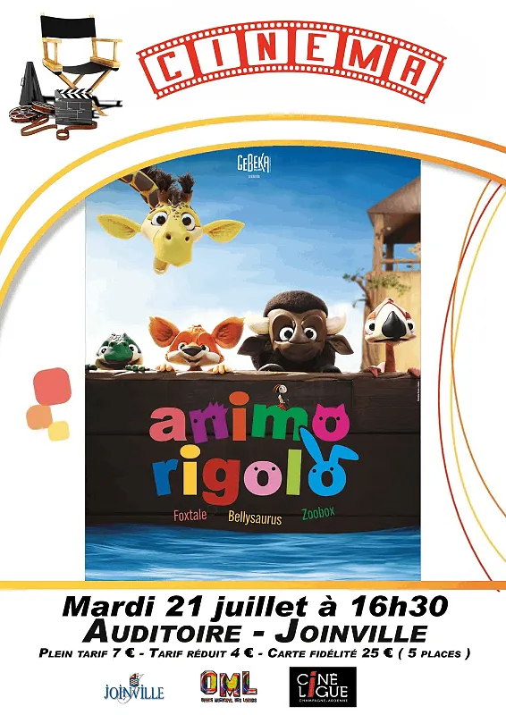 Cinéma à l'auditoire - "Animo Rigolo"
