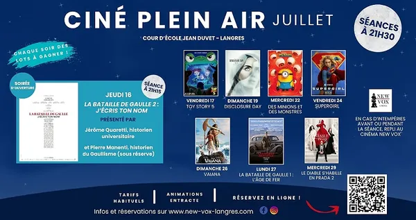 Ciné plein-air - Cinéma New Vox