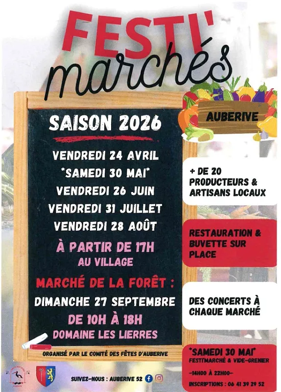 Festi-marchés d'Auberive