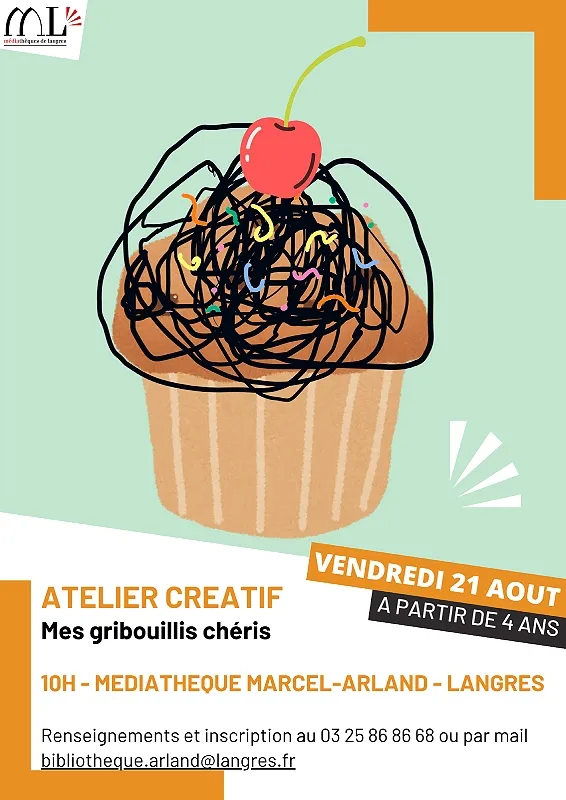 Lecture + atelier - Mon gribouillis chéri