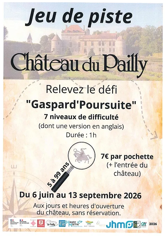 Jeu de piste au Chateau du Pailly