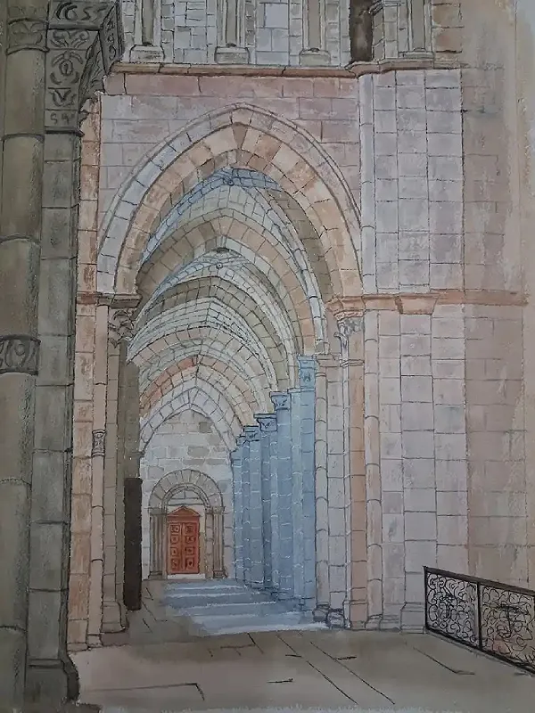 Expositions de peintures de la "Via Francigena"