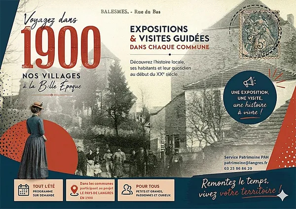 Le Pays de Langres en 1900 : Visites-flash à Balesmes