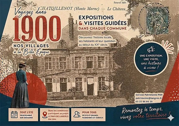 Le Pays de Langres en 1900 à Chatoillenot