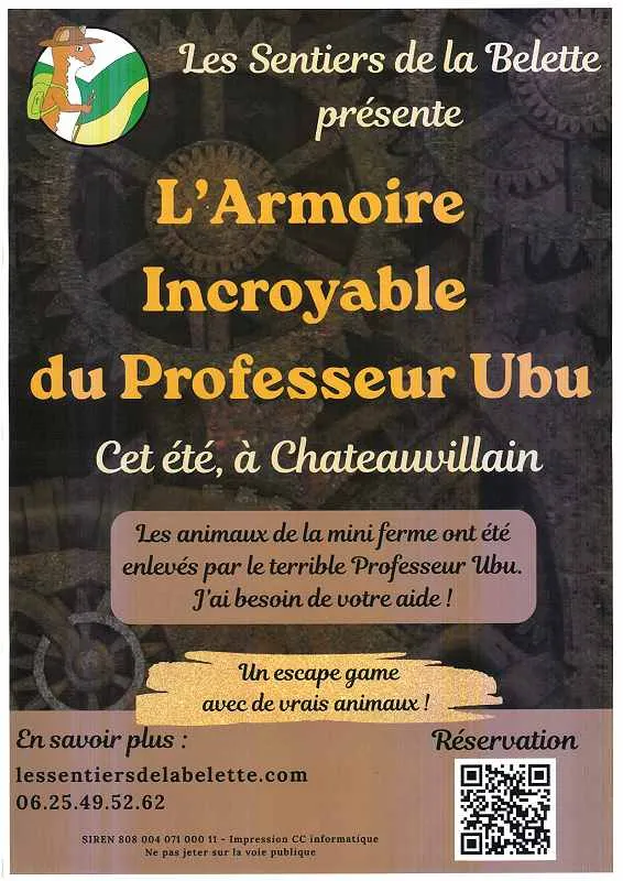 L'armoire incroyable du Professeur Ubu