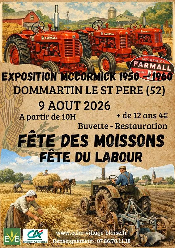 Fête des moissons - Thème : "le labour"