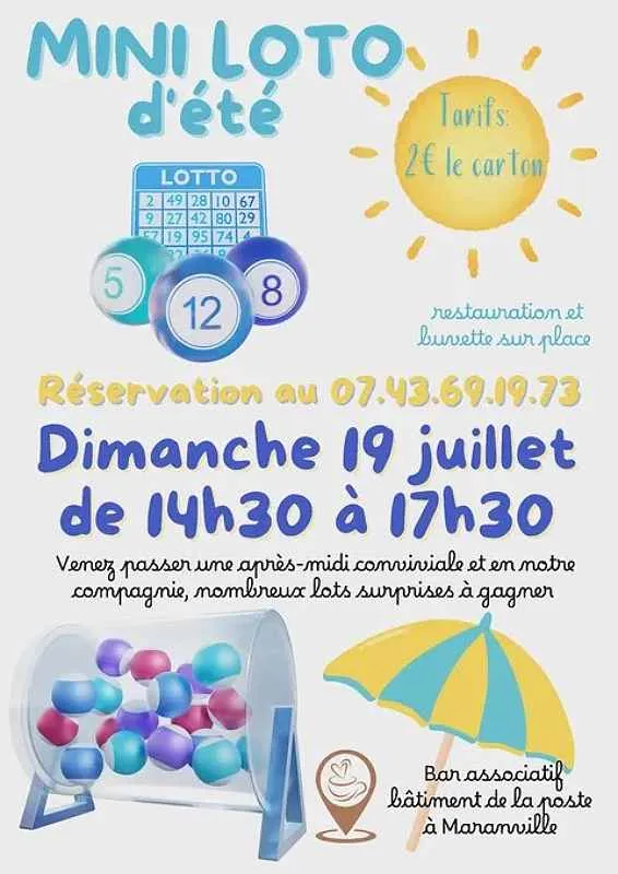 Mini loto d'été à Maranville