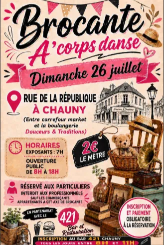 Brocante A'corps danse
