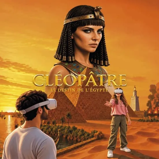 Cléopâtre : Le Destin de l'Égypte • L’Expérience Immersive en VR à Lyon